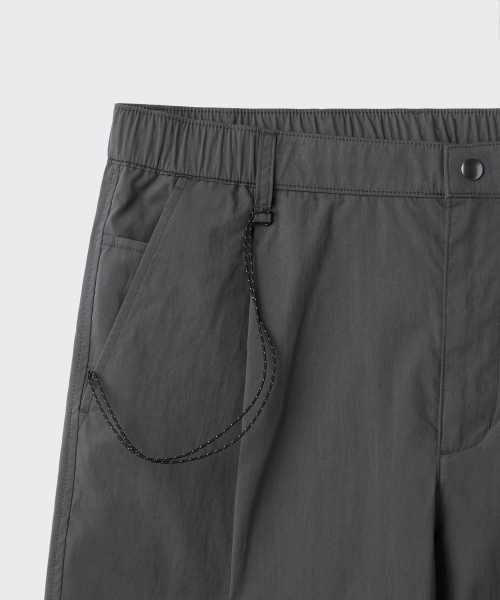 MUSINSA STANDARD（ムシンサスタンダード）の「[シティレジャー] CN ワンタックワイドバンディングパンツ [グレー]（その他パンツ・メンズ・その他・40/38/42/36/34/30/31/26/27/28/29/32）」の5枚目の写真