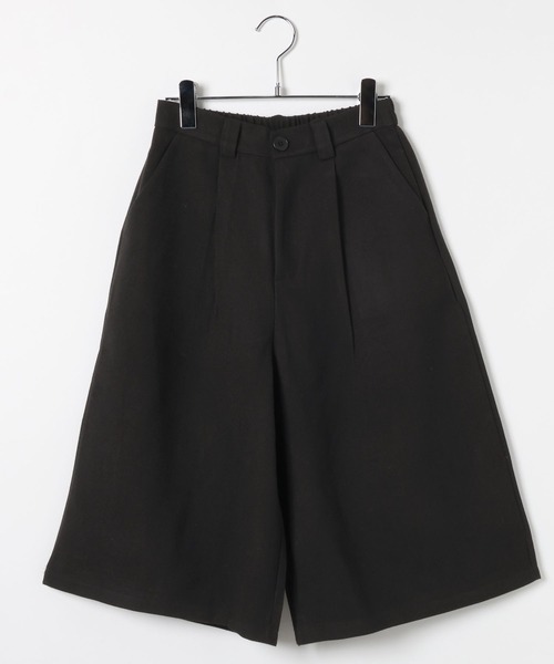 3.3 Field Trip (3.3フィールドトリップ)の「3.3 Field Trip/ウールライクバミューダパンツ(スウェットパンツ・レディース・ブラック/グレー・FREE)」の12枚目の写真