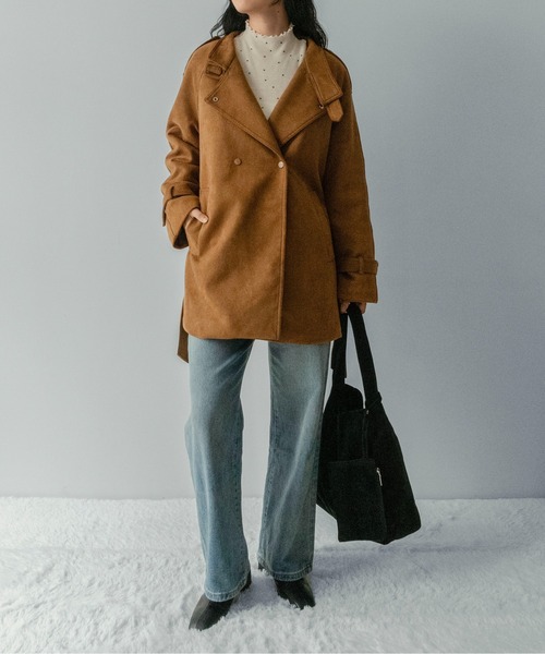 on:nue（オンニュ）の「【on:nue】[低身長/高身長/サイズ展開有/2色展開] リラックスルーズストレートデニムパンツ（デニムパンツ・レディース・ライトブルー/ブルー・SMALL/MEDIUM/LARGE）」の11枚目の写真