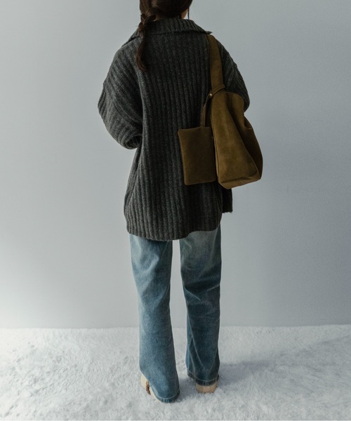 on:nue（オンニュ）の「【on:nue】[低身長/高身長/サイズ展開有/2色展開] リラックスルーズストレートデニムパンツ（デニムパンツ・レディース・ライトブルー/ブルー・SMALL/MEDIUM/LARGE）」の13枚目の写真