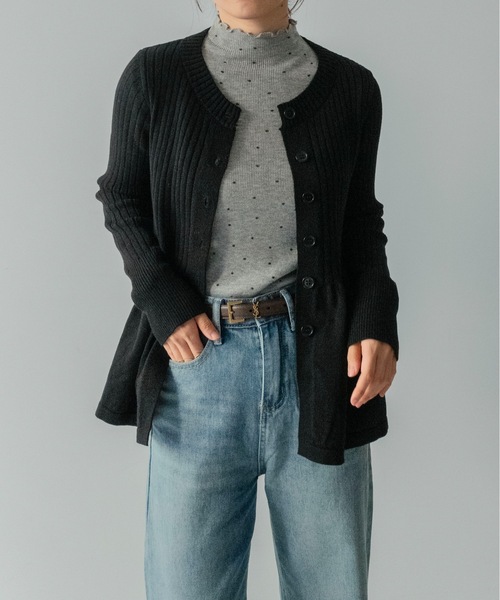 on:nue（オンニュ）の「【on:nue】[低身長/高身長/サイズ展開有/2色展開] リラックスルーズストレートデニムパンツ（デニムパンツ・レディース・ライトブルー/ブルー・SMALL/MEDIUM/LARGE）」の15枚目の写真