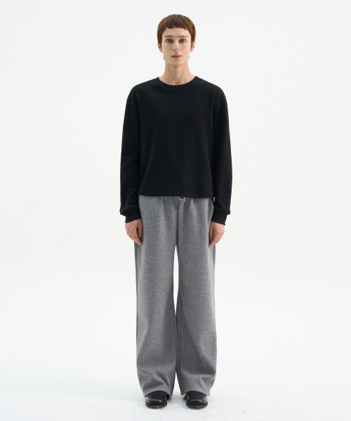 TRIP LE SENS（トリップ ル センス）の「スタッズコンビバンディングパンツ_グレー（スウェットパンツ・メンズ・その他・LARGE/MEDIUM）」の2枚目の写真