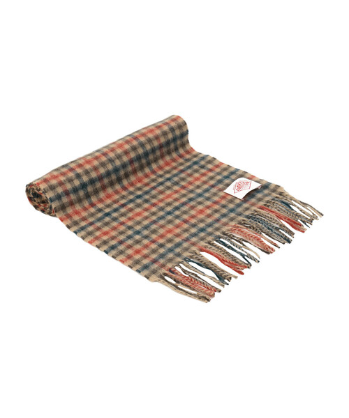 DANTON（ダントン）の「WOOL CASHMERE MUFFLER（マフラー・レディース・レッド/ベージュ系その他/グリーン系その他/チャコール/ブルー系その他5/ベージュ/ブラウン系その他/ブラック/グレー系その他/オフホワイト/ブラック系その他・-）」の6枚目の写真