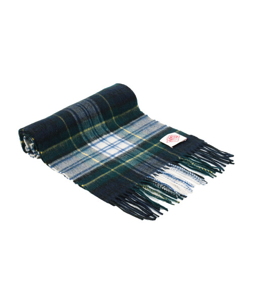 DANTON（ダントン）の「WOOL CASHMERE MUFFLER（マフラー・レディース・レッド/ベージュ系その他/グリーン系その他/チャコール/ブルー系その他5/ベージュ/ブラウン系その他/ブラック/グレー系その他/オフホワイト/ブラック系その他・-）」の9枚目の写真