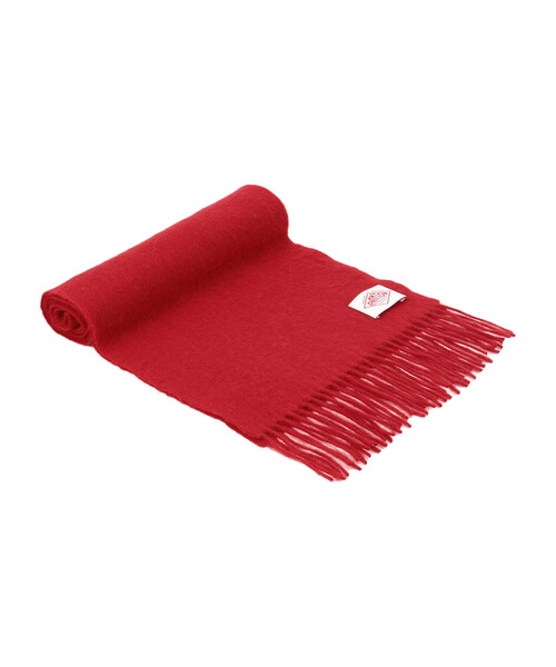 DANTON（ダントン）の「WOOL CASHMERE MUFFLER（マフラー・レディース・レッド/ベージュ系その他/グリーン系その他/チャコール/ブルー系その他5/ベージュ/ブラウン系その他/ブラック/グレー系その他/オフホワイト/ブラック系その他・-）」の11枚目の写真