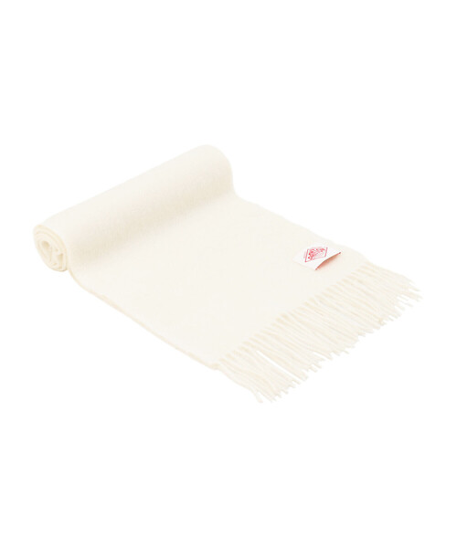 DANTON（ダントン）の「WOOL CASHMERE MUFFLER（マフラー・レディース・レッド/ベージュ系その他/グリーン系その他/チャコール/ブルー系その他5/ベージュ/ブラウン系その他/ブラック/グレー系その他/オフホワイト/ブラック系その他・-）」の2枚目の写真