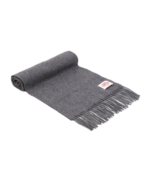 DANTON（ダントン）の「WOOL CASHMERE MUFFLER（マフラー・レディース・レッド/ベージュ系その他/グリーン系その他/チャコール/ブルー系その他5/ベージュ/ブラウン系その他/ブラック/グレー系その他/オフホワイト/ブラック系その他・-）」の5枚目の写真