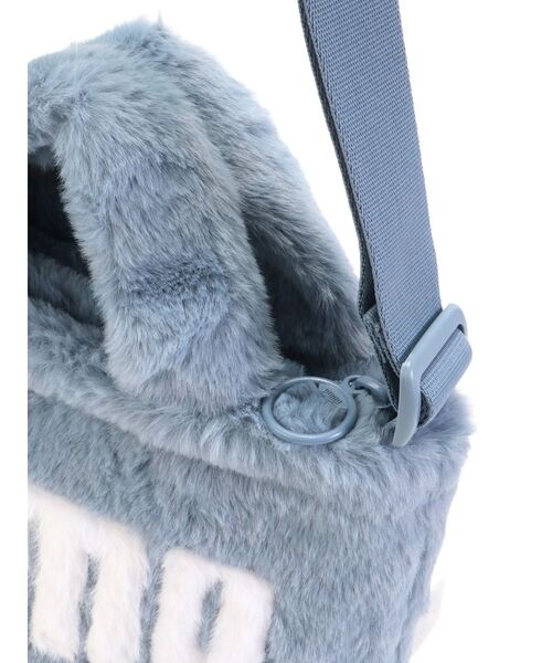 PUMA（プーマ）の「【PUMA】UP FAUX FURミニショッパーバッグ（ハンドバッグ・レディース・ブラック/ブルー/グレー・FREE）」の11枚目の写真
