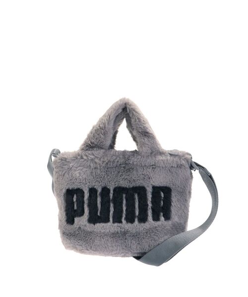 PUMA（プーマ）の「【PUMA】UP FAUX FURミニショッパーバッグ（ハンドバッグ・レディース・ブラック/ブルー/グレー・FREE）」の16枚目の写真