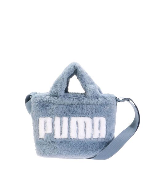 PUMA（プーマ）の「【PUMA】UP FAUX FURミニショッパーバッグ（ハンドバッグ・レディース・ブラック/ブルー/グレー・FREE）」の18枚目の写真