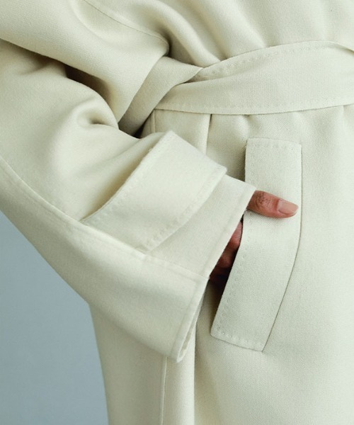 SANTEウーステッドクロークリバーコート（その他アウター）｜ETRE