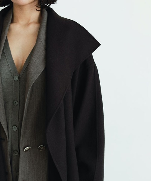 SANTEウーステッドクロークリバーコート（その他アウター）｜ETRE