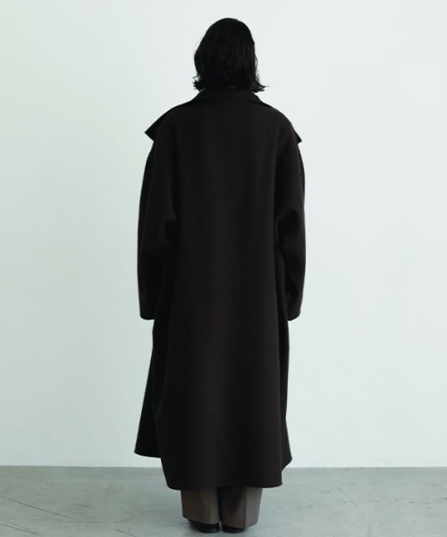 SANTEウーステッドクロークリバーコート（その他アウター）｜ETRE