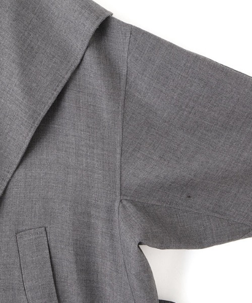 SANTEウーステッドクロークリバーコート（その他アウター）｜ETRE