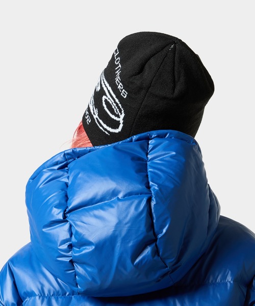 HUF（ハフ）の「WORLDWIDE CLOTHIERS BEANIE（ニットキャップ/ビーニー・メンズ・レッド/ブラック/ナチュラル・O/S）」の9枚目の写真