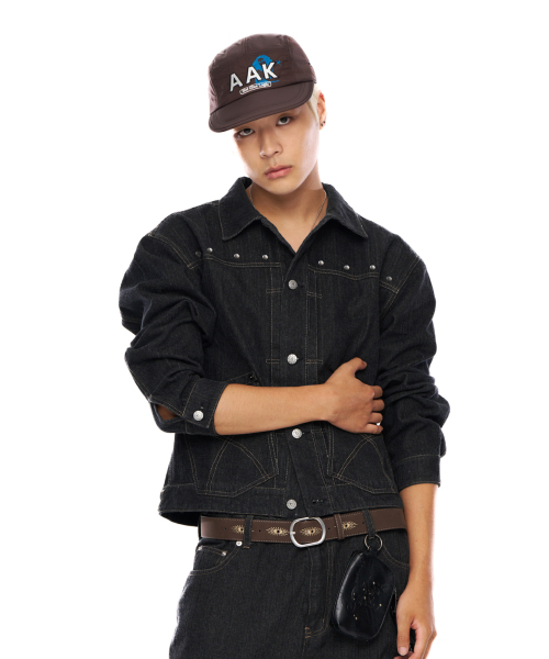 AAKAM（アーカム）の「Oblique Pocket Denim Jacket (Black)（デニムジャケット・レディース・その他・1/2）」の6枚目の写真