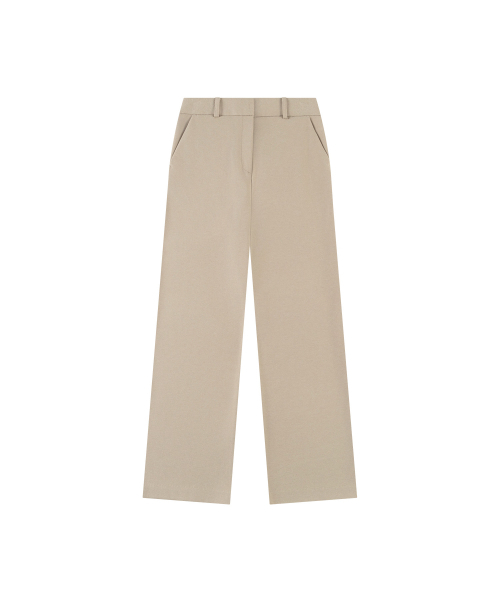 VANONE ATELIER(バノンアトリエ)の「P3269 裏起毛ワイドスラックス_ベージュ(スラックス・レディース・Beige・SMALL/MEDIUM/LARGE)」の2枚目の写真