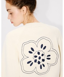 KENZO（ケンゾー）の「'Boke Flower' エンブロイダリー ウール カーディガン（カーディガン/ボレロ）」