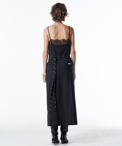 セール】LACE TRIM WOOL DRESS/レーストリムウールドレス(ドレス セール】LACE TRIM WOOL DRESS/レーストリムウールドレス(ドレス