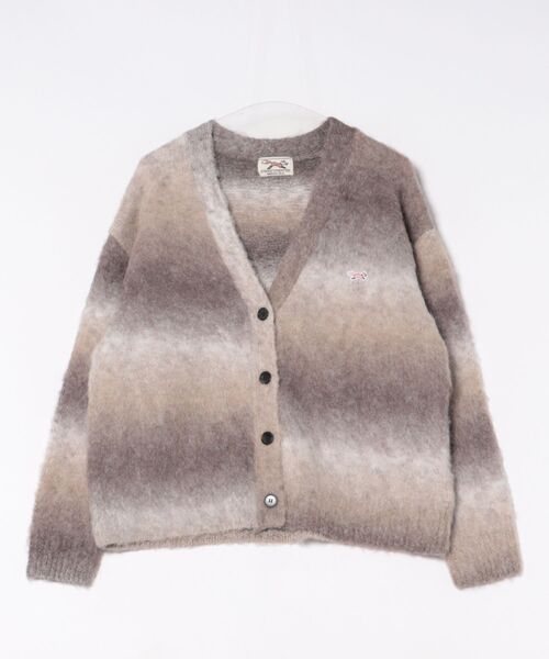 PENNEYS(ぺニーズ)の「PENNEY'Sシャギーグラデーションカーディガン(カーディガン/ボレロ・レディース・ブラウン/グレー/その他12・FREE)」の9枚目の写真