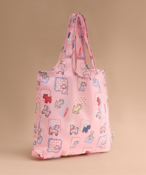 Cath Kidston(キャスキッドソン)の「ミニ フォルダウェイ ショッパーDog Patchwork(エコバッグ/サブバッグ・レディース・その他・FREE)」の1枚目の写真