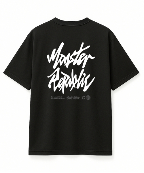 MONSTER REPUBLIC(モンスターリパブリック)の「アセンティックロゴホワイトTシャツブラック_B130(Tシャツ/カットソー・レディース・その他・SMALL/MEDIUM/LARGE/X-LARGE)」の6枚目の写真