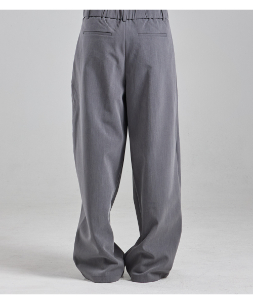 BUTTON SEOUL(ボタンソウル)の「ツーピンタックレギュラーフィットスラックス(グレー)(スラックス・メンズ・その他・L(50)/X-LARGE/M(48))」の6枚目の写真