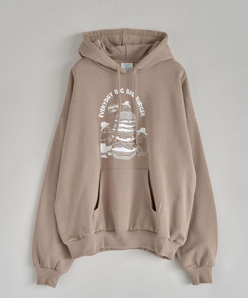 CRAFT STANDARD BOUTIQUE(クラフトスタンダードブティック)の「【P・O・P・S】裏起毛パーカー(パーカー・メンズ・ホワイト系その他/ブラック/ベージュ/ブラウン/グリーン/ネイビー・M/L/XL)」の1枚目の写真