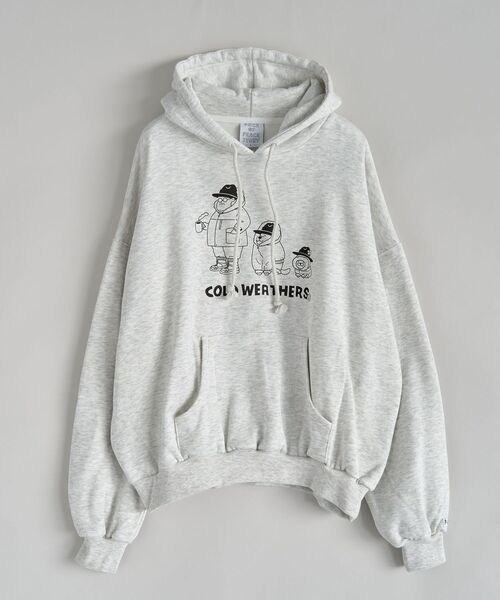 CRAFT STANDARD BOUTIQUE(クラフトスタンダードブティック)の「【P・O・P・S】裏起毛パーカー(パーカー・メンズ・ホワイト系その他/ブラック/ベージュ/ブラウン/グリーン/ネイビー・M/L/XL)」の2枚目の写真