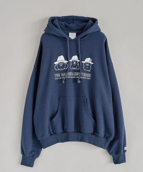 CRAFT STANDARD BOUTIQUE(クラフトスタンダードブティック)の「【P・O・P・S】裏起毛パーカー(パーカー・メンズ・ホワイト系その他/ブラック/ベージュ/ブラウン/グリーン/ネイビー・M/L/XL)」の6枚目の写真