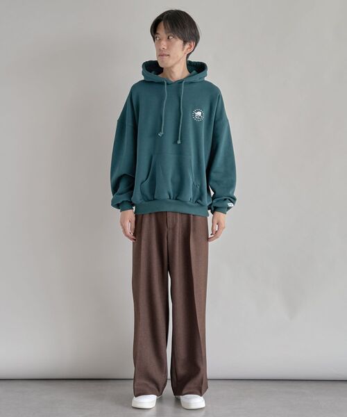 CRAFT STANDARD BOUTIQUE(クラフトスタンダードブティック)の「【P・O・P・S】裏起毛パーカー(パーカー・メンズ・ホワイト系その他/ブラック/ベージュ/ブラウン/グリーン/ネイビー・M/L/XL)」の20枚目の写真