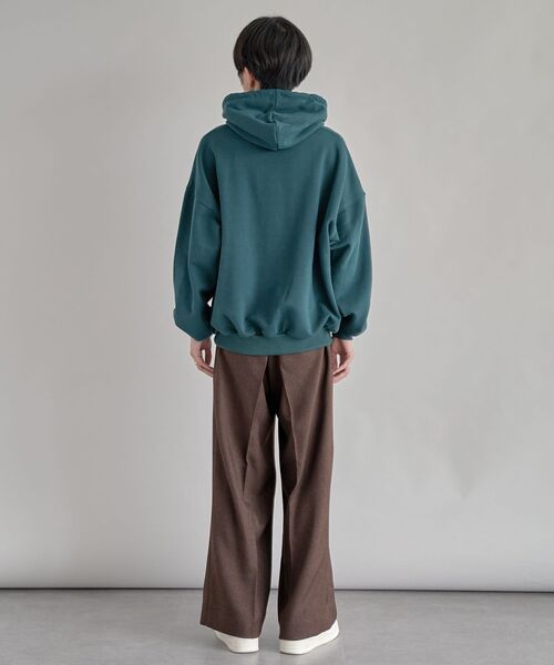 CRAFT STANDARD BOUTIQUE(クラフトスタンダードブティック)の「【P・O・P・S】裏起毛パーカー(パーカー・メンズ・ホワイト系その他/ブラック/ベージュ/ブラウン/グリーン/ネイビー・M/L/XL)」の22枚目の写真