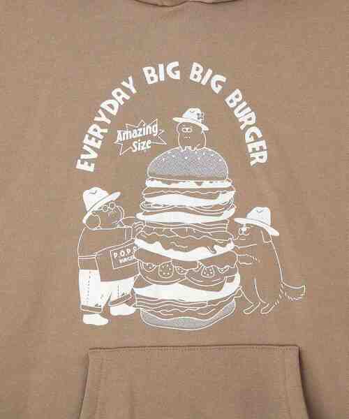 CRAFT STANDARD BOUTIQUE(クラフトスタンダードブティック)の「【P・O・P・S】裏起毛パーカー(パーカー・メンズ・ホワイト系その他/ブラック/ベージュ/ブラウン/グリーン/ネイビー・M/L/XL)」の17枚目の写真