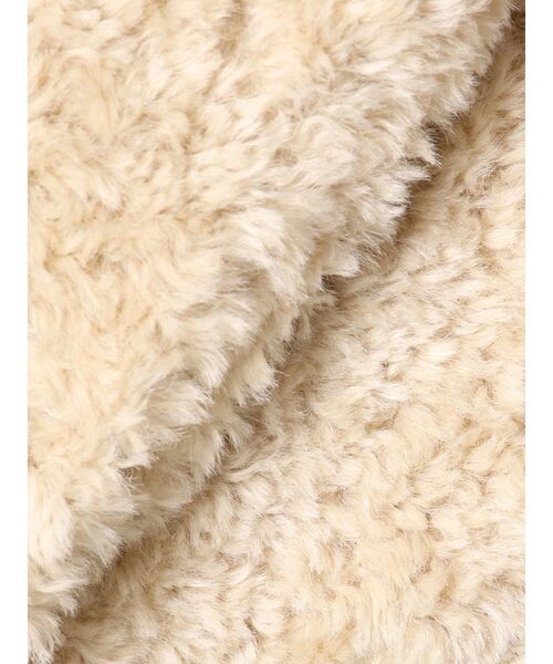 Ungrid(アングリッド)の「ボアショートブルゾン(ブルゾン・レディース・アイボリー/オレンジ・FREE)」の16枚目の写真