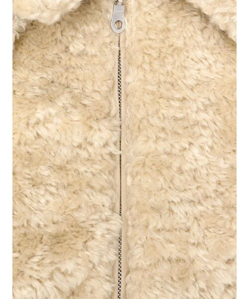 Ungrid(アングリッド)の「ボアショートブルゾン(ブルゾン・レディース・アイボリー/オレンジ・FREE)」の19枚目の写真