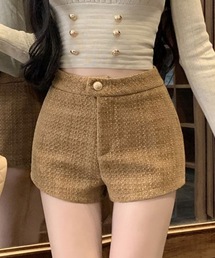 ツイードショートパンツ