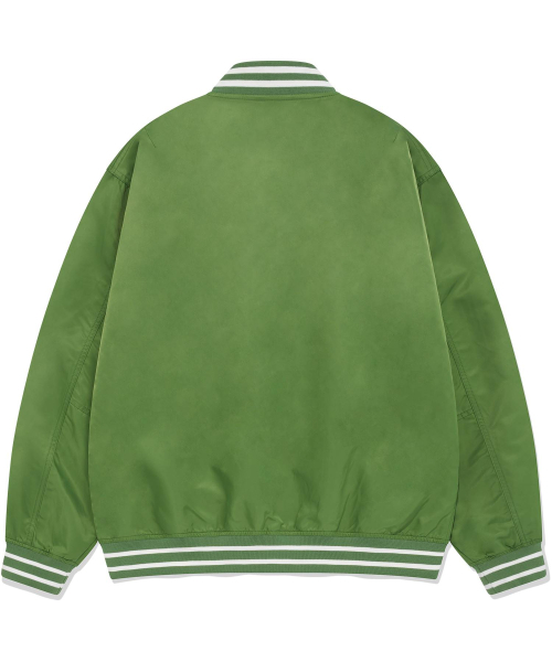 COVERNAT(カバーナット)の「Cロゴバスティジャケットアップルグリーン(スタジャン・レディース・その他・MEDIUM/SMALL/X-LARGE/LARGE)」の2枚目の写真