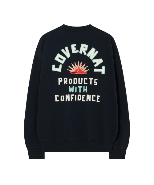 COVERNAT(カバーナット)の「サンセットグラフィック スウェット ネイビー(スウェット・レディース・その他・SMALL/MEDIUM/LARGE/X-LARGE/XX-LARGE)」の3枚目の写真
