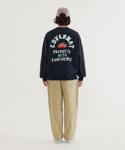 COVERNAT(カバーナット)の「サンセットグラフィック スウェット ネイビー(スウェット・レディース・その他・SMALL/MEDIUM/LARGE/X-LARGE/XX-LARGE)」の6枚目の写真