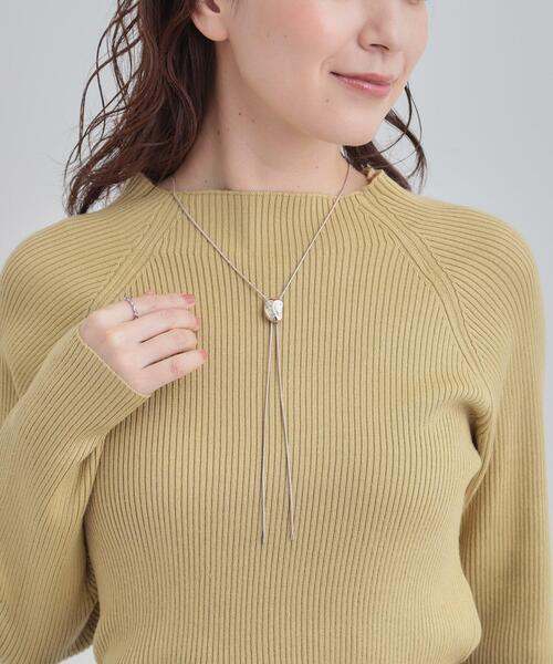 SHOO・LA・RUE（シューラルー）の「ビーンズキラキラネックレス（ネックレス・レディース・シルバー/ピンクゴールド/ゴールド・00）」の4枚目の写真