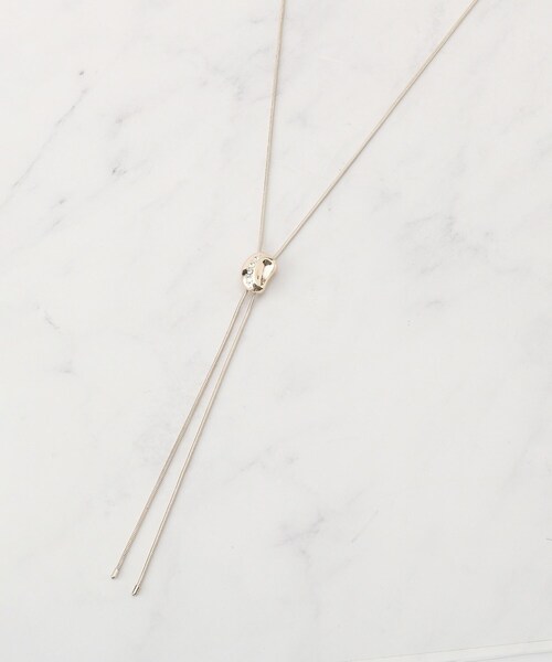 SHOO・LA・RUE（シューラルー）の「ビーンズキラキラネックレス（ネックレス・レディース・シルバー/ピンクゴールド/ゴールド・00）」の5枚目の写真