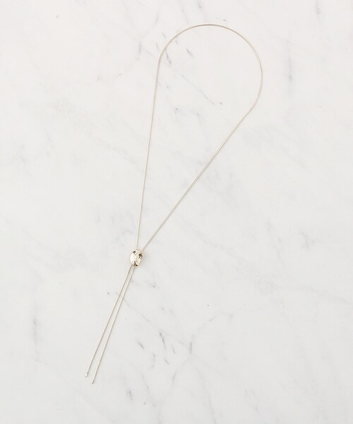 SHOO・LA・RUE（シューラルー）の「ビーンズキラキラネックレス（ネックレス・レディース・シルバー/ピンクゴールド/ゴールド・00）」の6枚目の写真