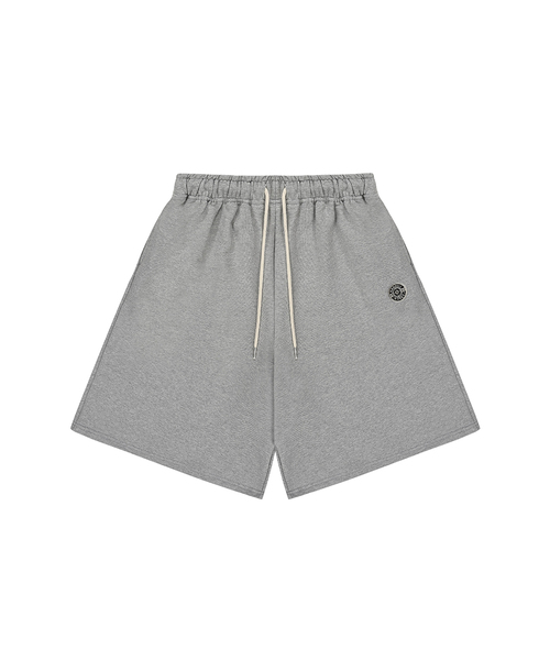 BARBELLWORKS(バーベルワークス)の「パッチ刺繍バミューダパンツ(その他パンツ・メンズ・ブラック/グレー・FREE)」の2枚目の写真