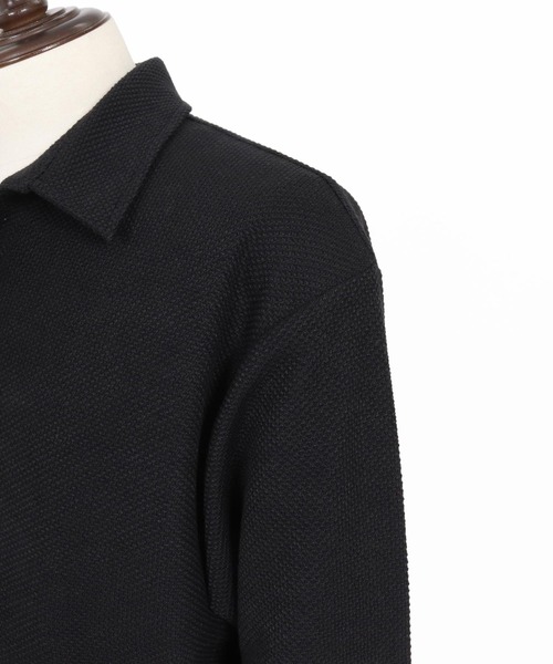 felkod(フィルコッド)の「ms6343-Waffle Mesh Tuck Shirts シャツ(F26S070)(シャツ/ブラウス・メンズ・ホワイト/ブラック・S/M/L)」の22枚目の写真
