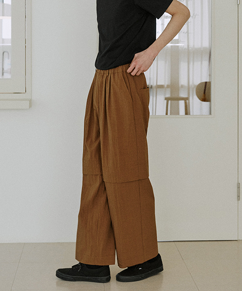 MALEN(マレン)の「ユニセックスフォールディングパンツ(パンプキン)(その他パンツ・メンズ・その他・MEDIUM/LARGE/X-LARGE)」の3枚目の写真