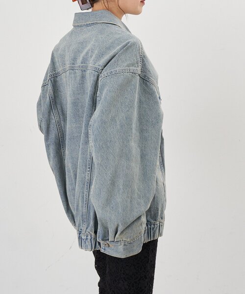 SHENERY(シーナリー)の「デニムジャケット(デニムジャケット・レディース・ブルー系その他/ブルー・FREE)」の11枚目の写真