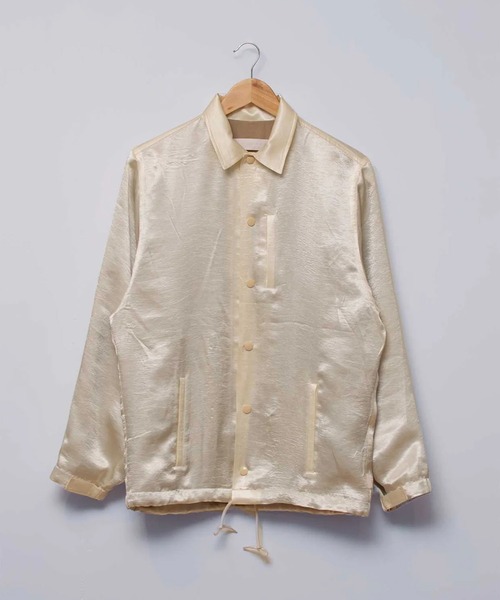 A blends(エイブレンズ)の「A blends コーチジャケット(その他アウター・メンズ・カーキ/ネイビー/ホワイト・LARGE/MEDIUM)」の1枚目の写真