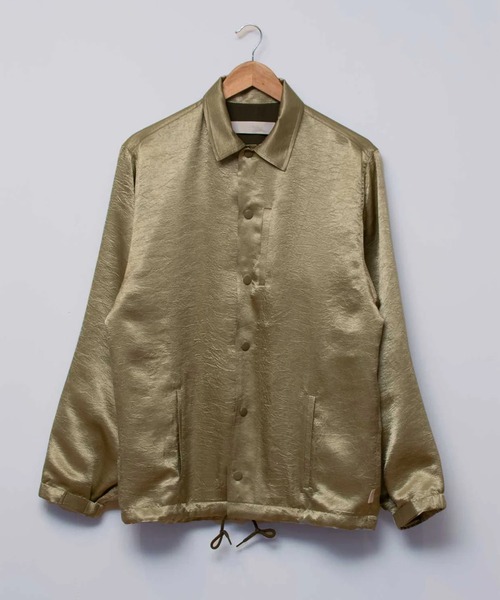 A blends(エイブレンズ)の「A blends コーチジャケット(その他アウター・メンズ・カーキ/ネイビー/ホワイト・LARGE/MEDIUM)」の2枚目の写真