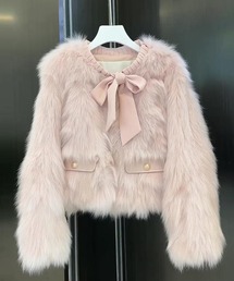 ジャケット/アウター（ピンク/桃色系・フリンジ）ファッション通販