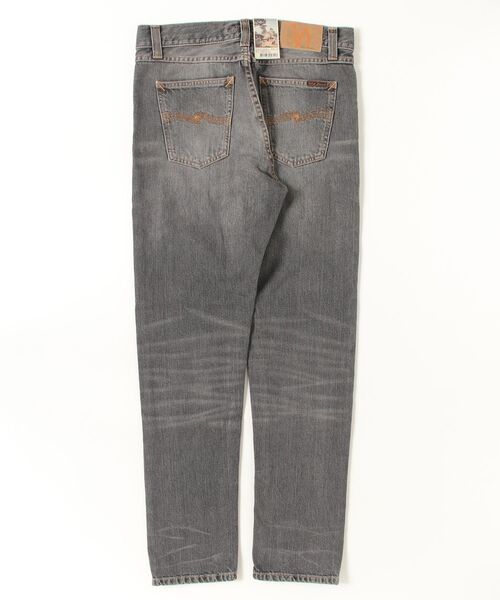 Nudie Jeans(ヌーディージーンズ)の「Nudie Jeans/ヌーディージーンズ Steady Eddie II / レギュラーテーパード ジーンズ / Grey Crosshatch(デニムパンツ・メンズ・グレー系その他・28/29/30/31/32/33/34/36)」の2枚目の写真
